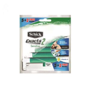 SCHICK Extra II Sensitive Disposable Razor 5's+2's