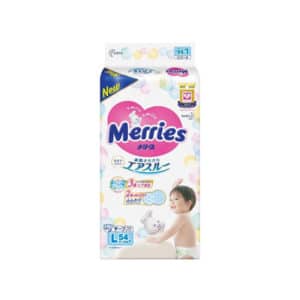 Merries Tape Diapers L 54's