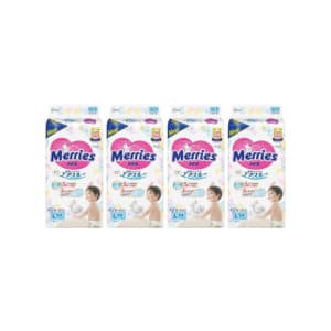 [Bundle of 4] Merries Tape Diapers L 54's