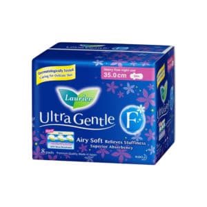 Laurier F Ultra Gentle Night Sanitary Pad 8's Wing
