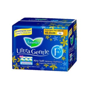 Laurier F Ultra Gentle Night Sanitary Pad 7's Wing