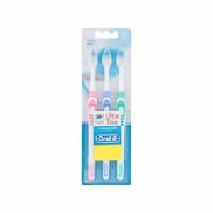 Oral B Ultrathin Compact Soft Toothbrush 0.01mm 3's/pack