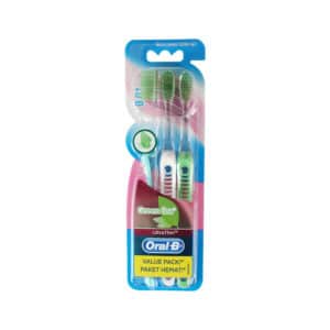 Oral B Ultrathin Extra Soft Toothbrush Green Tea 3's