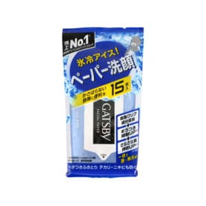 Gatsby Facial Wipes Paper Ice type 15's