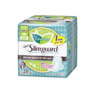 Laurier Super Slim Guard Day Sanitary Pad 22.5cm 20's Wing