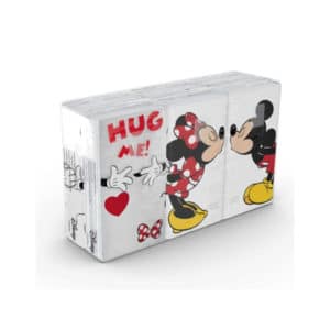 Mickey & Minnie 4ply Handkerchief 6x9s