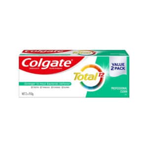 Colgate Total 12 Professional Clean Gel Toothpaste 2x150g