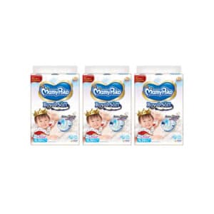[Bundle of 3] Mamy Poko Royal Soft Diaper Tape XL50's