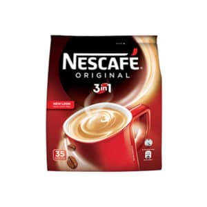 Nescafe 3 in 1 Low Fat Coffee Original 35'sx19g