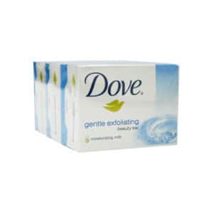 Dove Exfoliating Soap Bar 3x100g