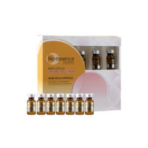 Bio Essence Bio-Gold 24K Ampoule Gold-Rose +Rose Essential Oil Cleanser 3mlx7