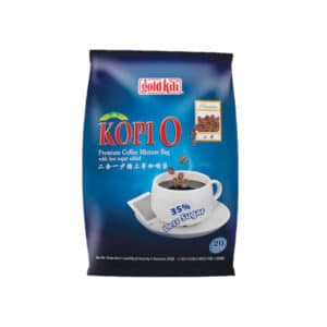 Gold Kili 2 in 1 Instant Premium Kopi O Coffee 35% Less Sugar 20'sx16g