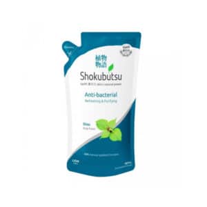 Shokubutsu AntiBacterial Refreshing & Purifying Body Foam Shiso Refill 600ml