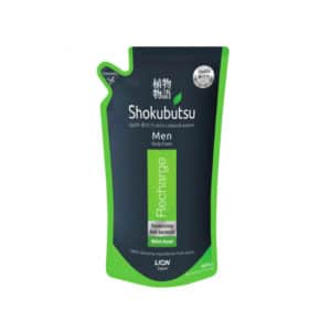 Shokubutsu Men Anti Bacterial Recharge Body Foam Witch Hazel Refill 600ml