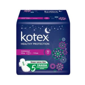 Kotex Healthy Protection OverNight Sanitary Pad 9's Wing