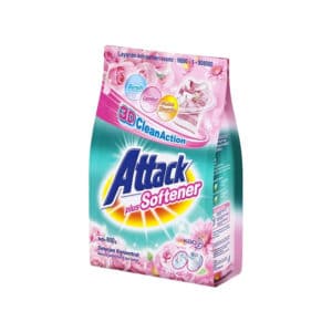 Attack Powder Detergent 800g + Softener