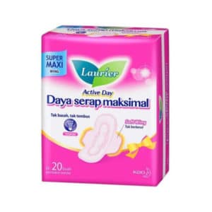 Laurier Active Day Super Maxi Sanitary Pad 20's Wing