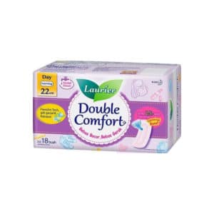 Laurier Double Comfort Day Sanitary Pad 18's Non Wing