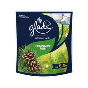 Glade Bathroom Air Refreshner Mountain Pine 75g