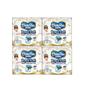 [Bundle of 4] Mamy Poko Royal Soft Pants Boys XL30's 12-17kg
