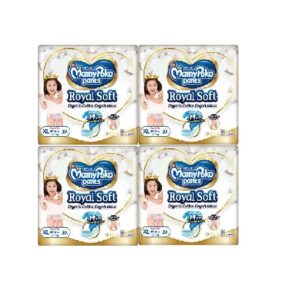 [Bundle of 4] Mamy Poko Royal Soft Pants Girls XL30's 12-17kg