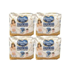 [Bundle of 4] Mamy Poko Royal Soft Pants Girls L34's 9-14kg