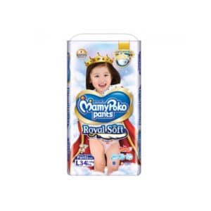 Mamy Poko Royal Soft Pants Girls L34's 9-14kg