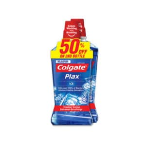 Colgate Plax Mouthwash Ice 2x750ml