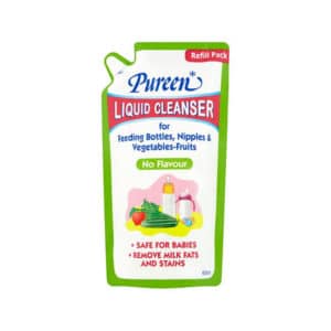 Pureen Feeding Bottles/Nipples & Veg. Liquid Cleanser No Flavour Refill 600ml