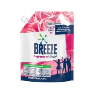 Breeze Liquid Detergent Frangrance Of Comfort Refill 1.5kg (Save 15%)