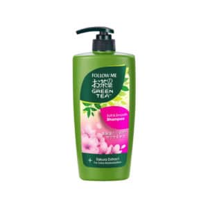 Follow Me Green Tea Soft & Smooth Shampoo Sakura 650ml