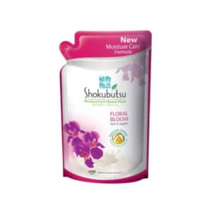 Shokubutsu Shower Foam Floral Bloom Refill 550g