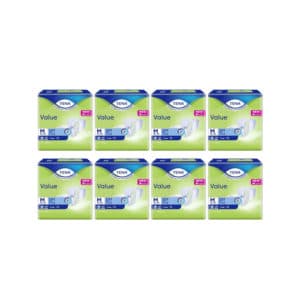 [Bundle of 8] TENA Value Tape Adult Diaper M (81-112cm) 12's