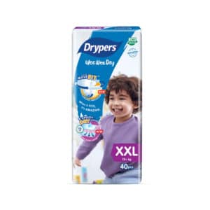 Drypers Wee Wee Dry Mega Diapers XXL (>15kg) 40's