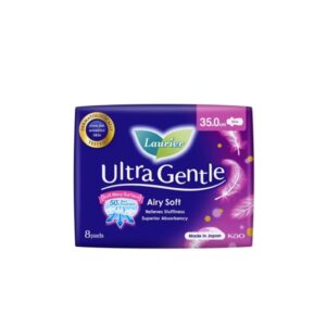 Laurier Ultra Gentle Airy Soft Night Slim Wing 35.0cm 8's
