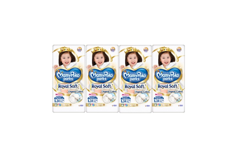 MamyPoko Pants Girls L x 4