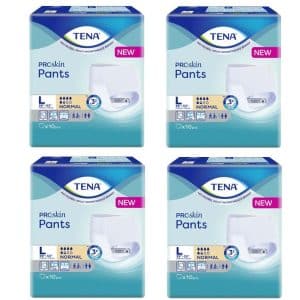 [Bundle of 4] TENA Diaper Pants Adult PROskin Normal L 10’s (100-135cm)