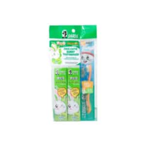Darlie Toothpaste Bunny Kids 2x40g + Toothbrush Apple 1s