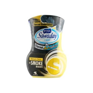 Sawaday Liquid Deodorizer Charcoal Refresh Citrus for Smoke 350ml