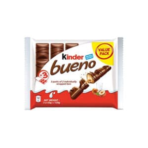 Kinder Bueno Chocolate Bars Pack 3x43g