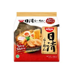 Nissin Noodles Japanese Tokyo Shoyu 5x106g