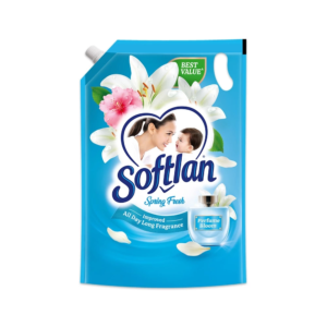 Softlan Anti Wrinkles Softener Spring Fresh Refill 1.6L