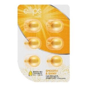 Ellips Hair Treatment Smooth & Silky (Yellow) 6's