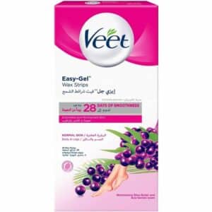 Veet Hair Removal Wax Strips Normal/Sensitive Skin (20’s/40’s)