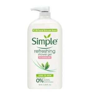 Simple Refreshing Cucumber Extract Shower Gel 1L
