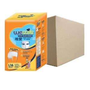 (Bundle of 6) WeCare Adult Pull Up Pants L16's (35"-47")