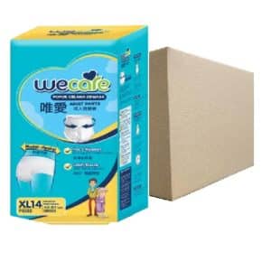 (Bundle of 6) WeCare Adult Pull Up Pants XL14's (42"-61")