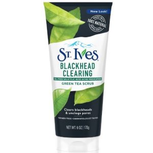 ST. IVES Blackhead Clearing Green Tea Facial Scrub 170g (US)