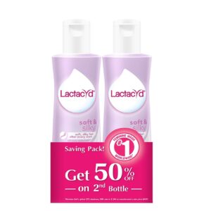 Lactacyd Feminine Wash Soft & Silky 2x250ml (Twin Pack)