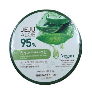The Face Shop Jeju Aloe Vera Fresh Soothing Gel 95% 300ml (Korea)